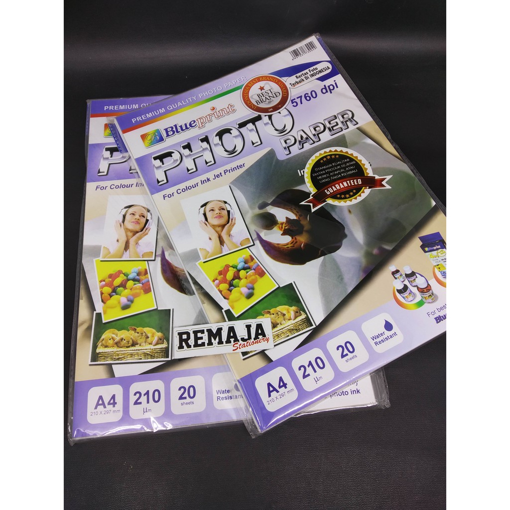 

Kertas foto Bluprint A4 210GSM Anggrek