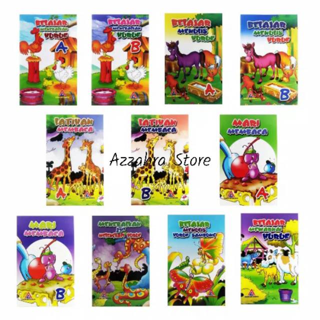 Buku Kegiatan LKS Anak TK Paud SD Kelas 1 Bahasa Ardian Jaya Mandiri