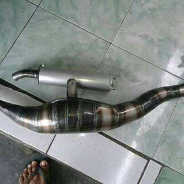 Knalpot racing model kalajengking FIZ R