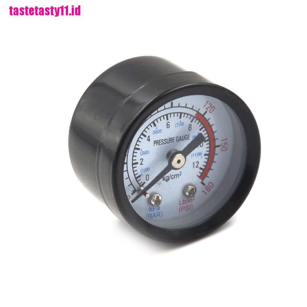 Manometer Pengukur Tekanan Udara Gas Ukuran 10mm 0-12BAR