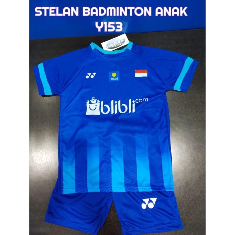 BAJU SETELAN ANAK ANAK BADMINTON OLAHRAGA BULUTANGKIS