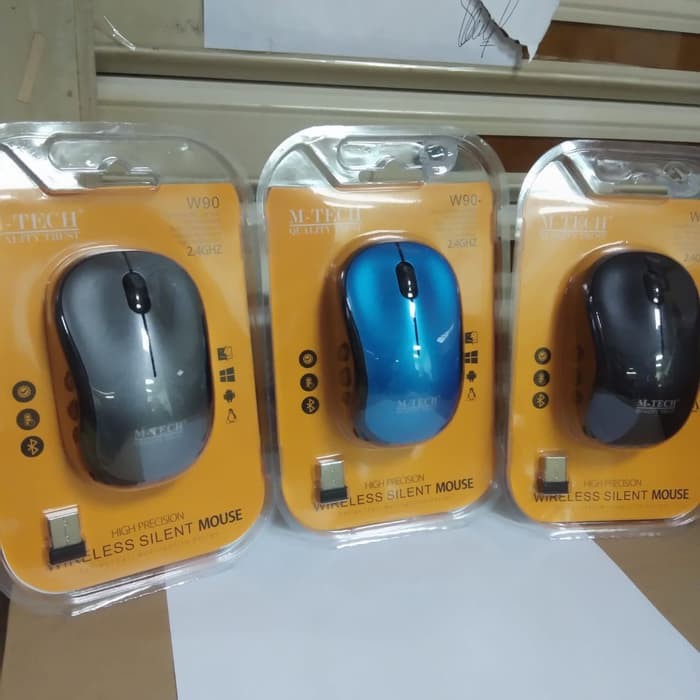 M-Tech W90 Mouse Wireless Silent Original