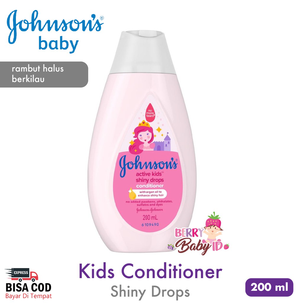 Johnson's Kids Active Conditioner Kondisioner Anak 200 ml Johnsons Berry Mart