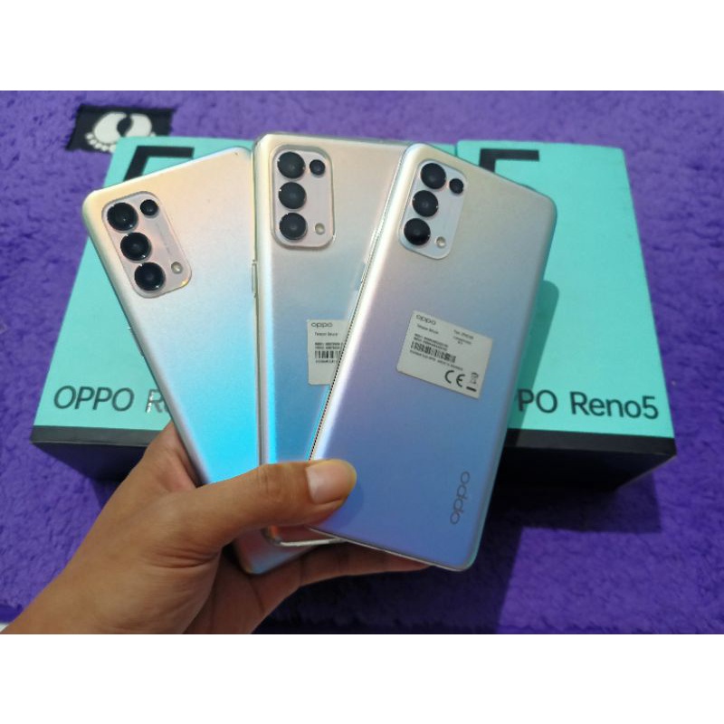 OPPO RENO 5 GARANSI RESMI | SECOND FULSET BERGARANSI