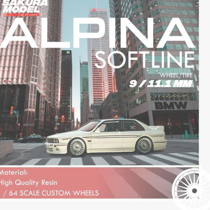 Ban Karet Diecast Sakura Model Alpina