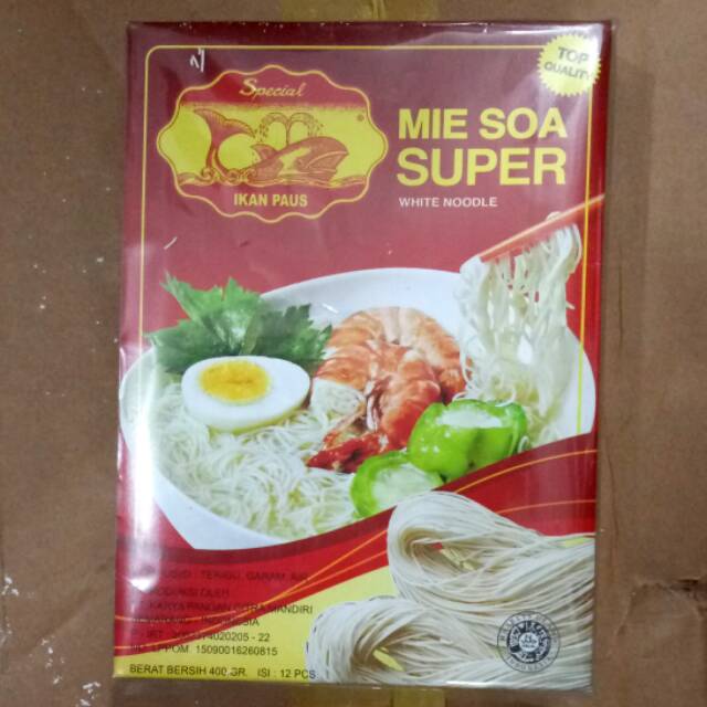 Mie Soa/Misoa Super Ikan Paus