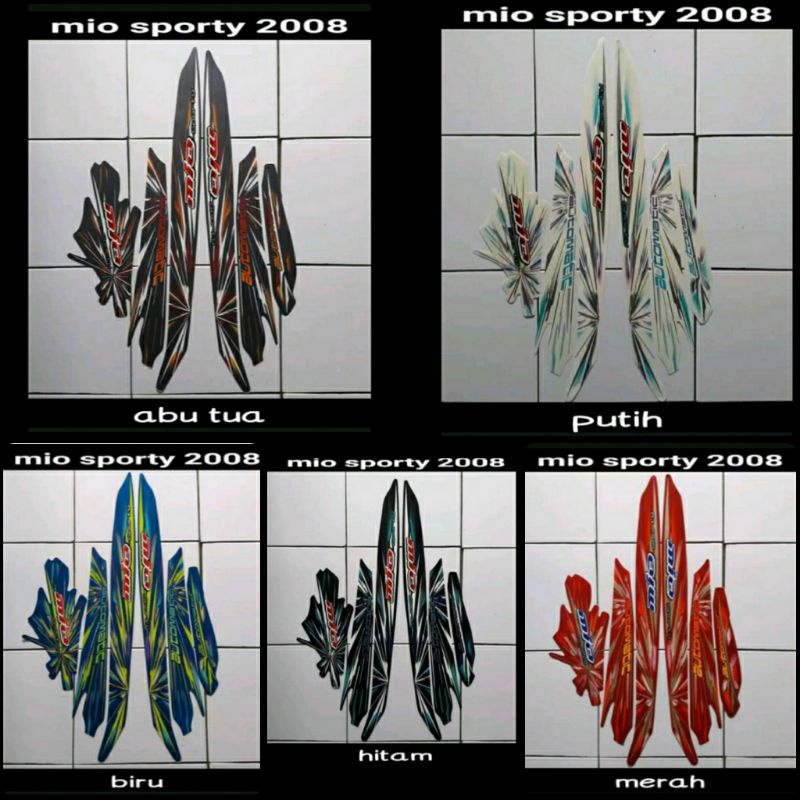 striping Mio sporty 2008