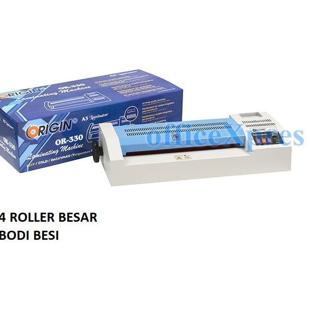 

Paling Laku>> Mesin Laminating OR 330 / Laminating A3 / Laminator Kertas A3 Origin ,.,.,.,.,.,