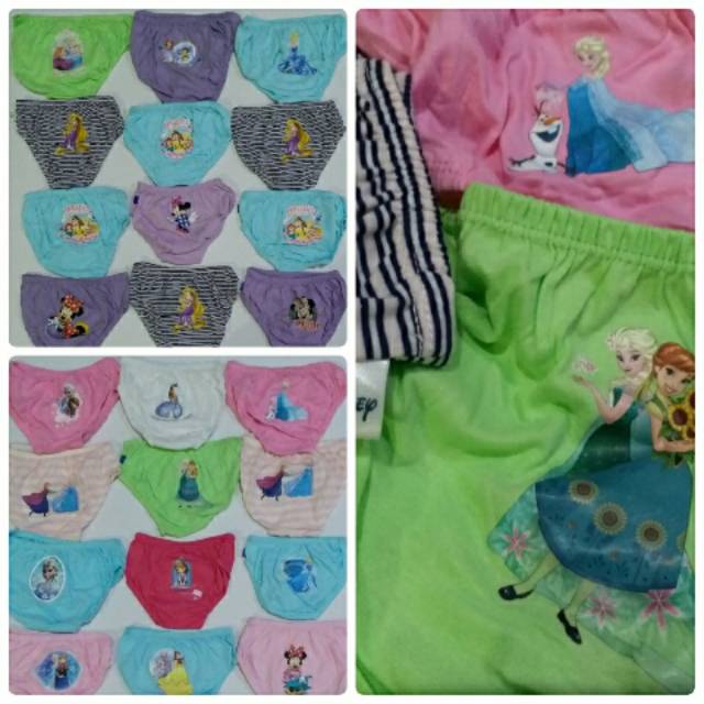 CD Anak perempuan Disney (paket 12pcs)