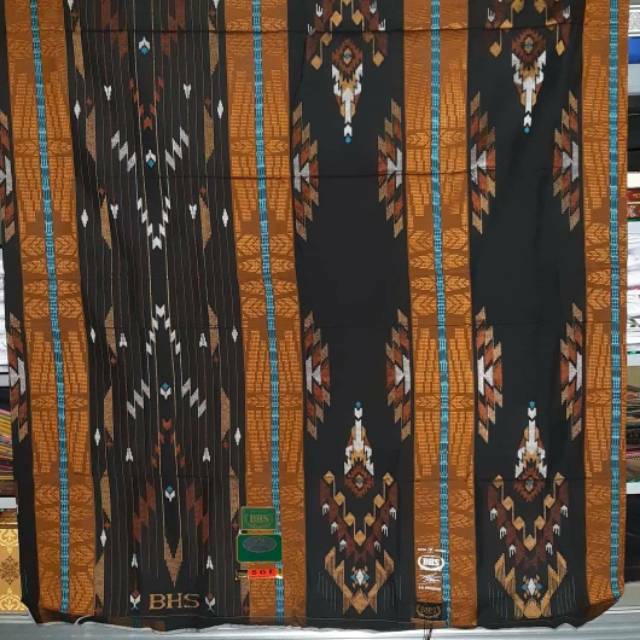 SARUNG BHS SGE GOLD SUTRA SPUNSILK 210 HITAM LIMITED EDITION