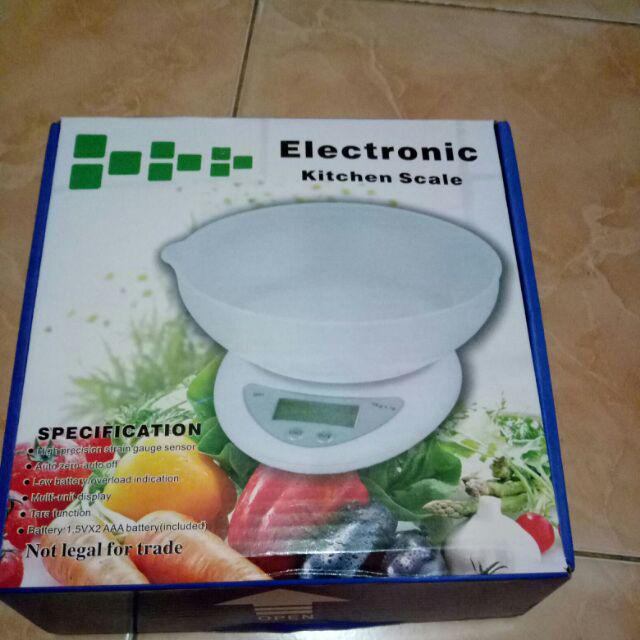 Timbangan Dapur Digital Mangkok Electronic 5kg