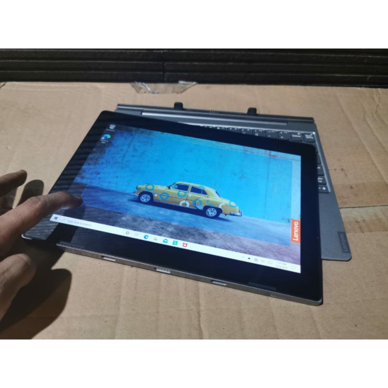 Notebook lenovo ideapad D330 Celeron N4000 Ram 8Gb/SSD 128Gb bisa jd tablet touchscreen