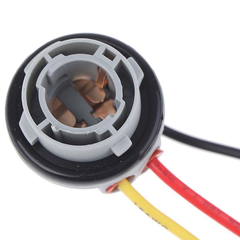 Lanfy Lamp Holder Universal1157Aksesoris Mobil Lampu Sein Soket Bulat Headlight Light Bulb Holder