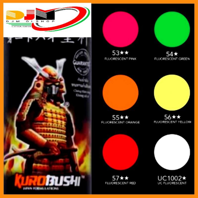 Cat samurai warna stabilo Bintang 2