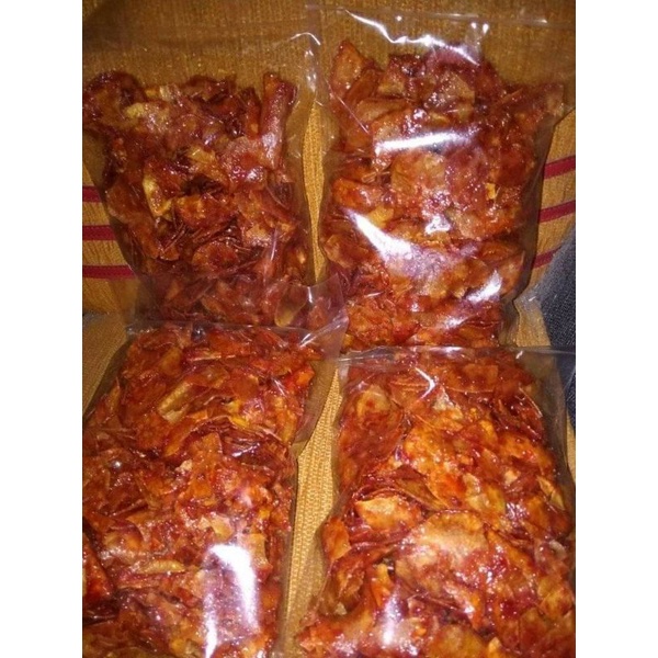 

KERIPIK SINGKONG LENGKET PEDAS MANIS /500 gr