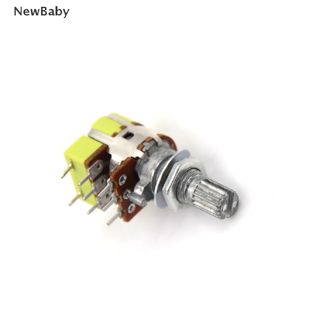 Newbaby B50K Potentiometer Switch Kontrol Volume Dual Linear 50K Ohm