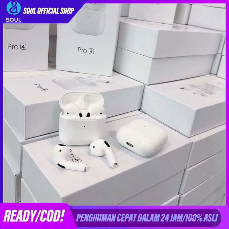【Ready stock】PRO4 TWS Wireless Earphone Bluetooth 5.0 Mini Earphone