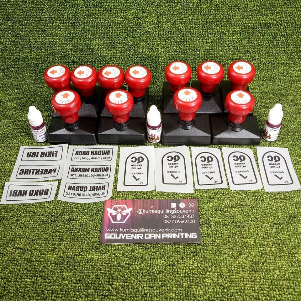 

Stempel Bulat dan Kotak Ukuran 35,40mm