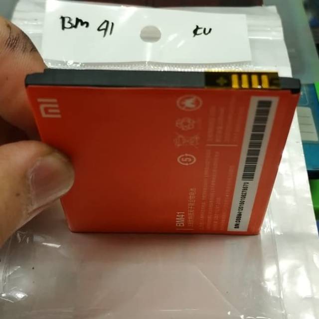 Baterai / Battery xiaomi Redmi 1s / BM 41 / BM-41 / BM41 Original