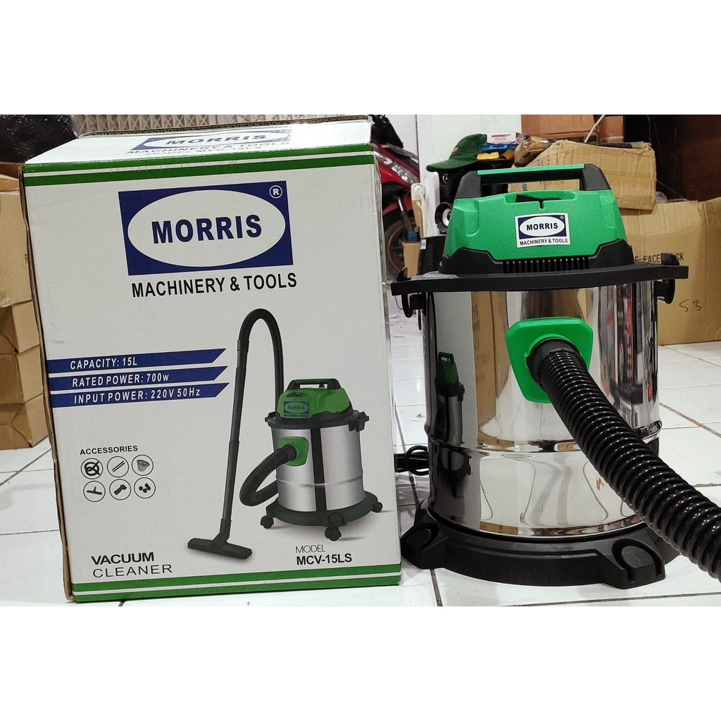 Vacum Cleaner Penyedot Debu MORRIS 15 Liter 700 watt / VACUM CLEANER