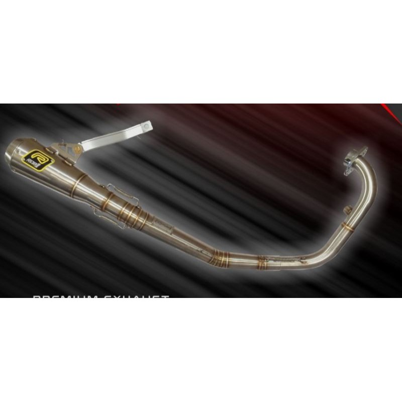 Knalpot Racing Rob1 Jupiter Mx King 150 Gp17 Mp5 Stenlis