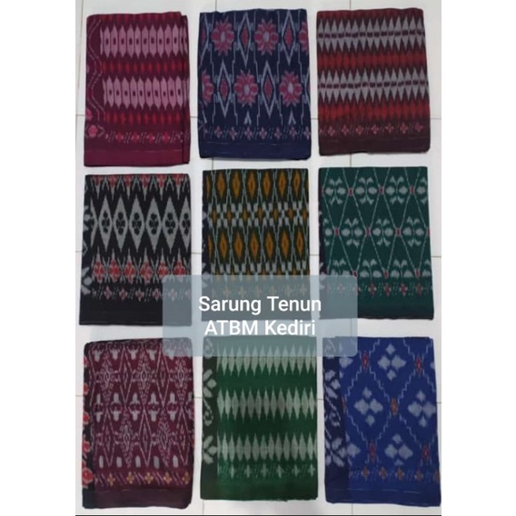Sarung Tenun ATBM Kediri, puaass dipakainya