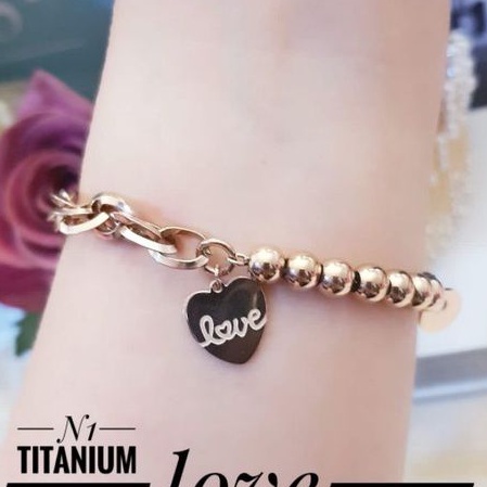 TiTanium gelang tangan F02