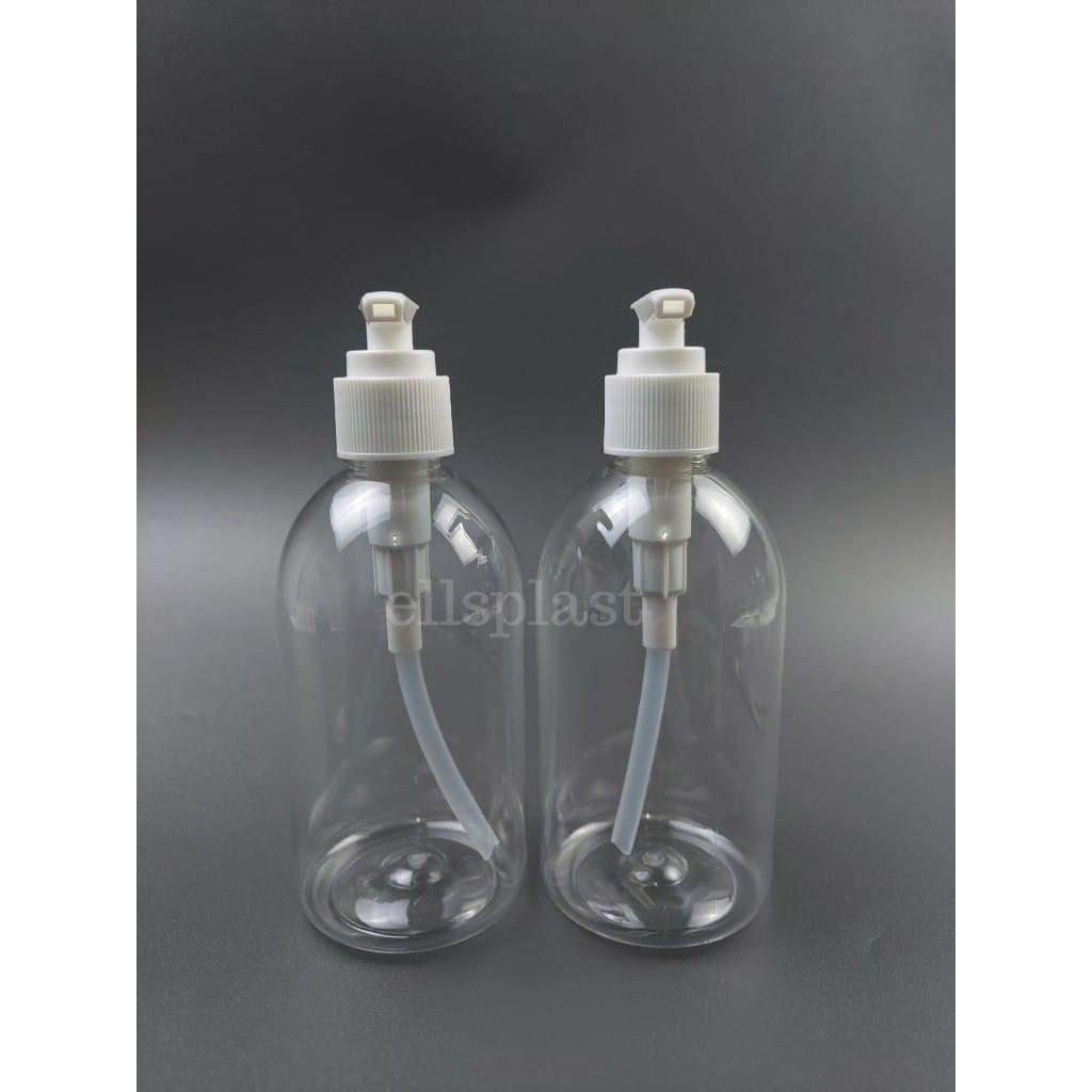 BOTOL PUMP 250 ML OVAL / BOTOL 250 ML OVAL TUTUP PUMP