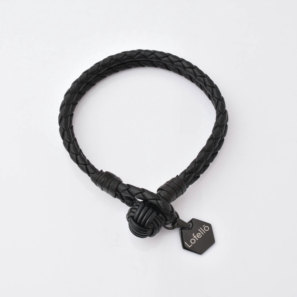 ELNIRO PREMIUM BRACELET Gelang Kulit Asli Pria VALE Genuine Leather Bracelet