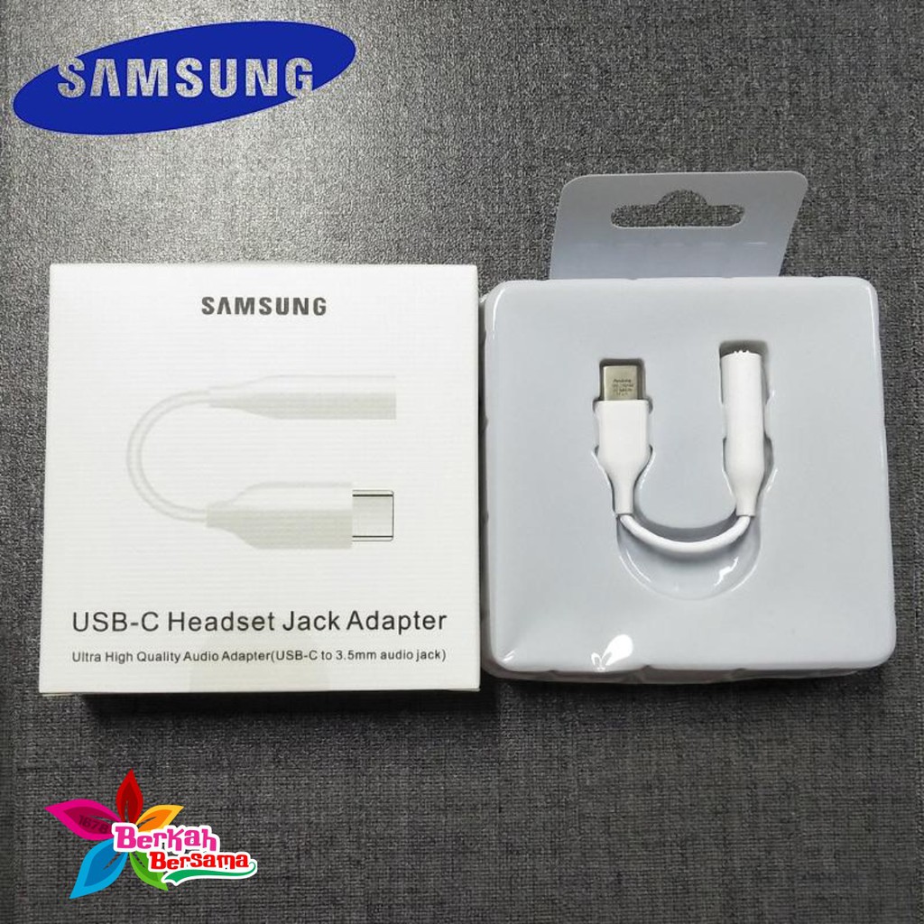 BM046 SAMSUNG tipe c To 3.5mm adapter converter audio Jack 3.5mm adapter Headset tipe c adapter ori BB2799