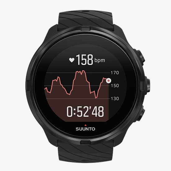 JAM TANGAN PRIA SUUNTO 9 G1 ALL BLACK original garansi resmi 2 tahun