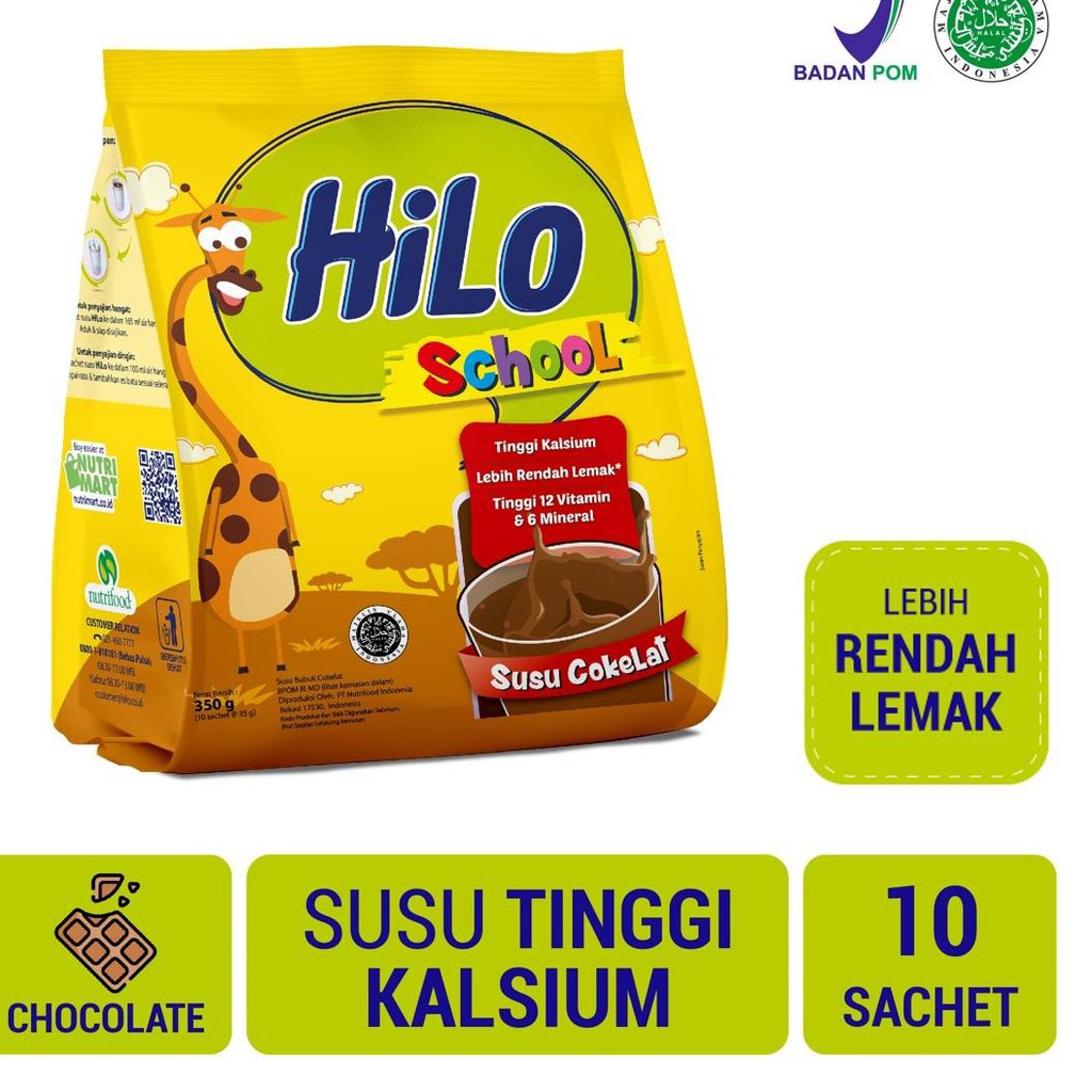 

Trend update HiLo School Chocolate Gusset 350 gr 10's R18O09 makasih
