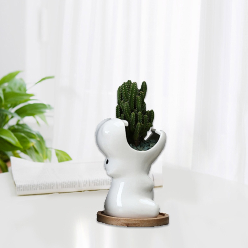 Siy Cetakan Pot Bunga Sukulen Bahan Resin Silikon Untuk Dekorasi Rumah