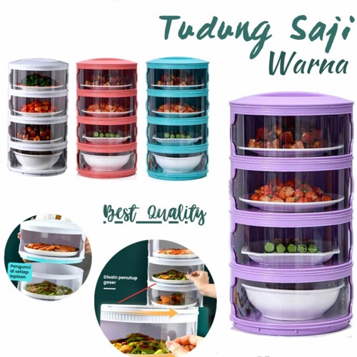 Grosir Termurah 1 Set Tudung Saji Import Cantik 4 Susun