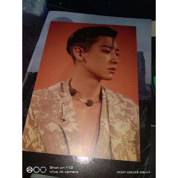unsealed album exo dftf pb1 pc Baekhyun Ketombe+postcard Chanyeol+poster kai