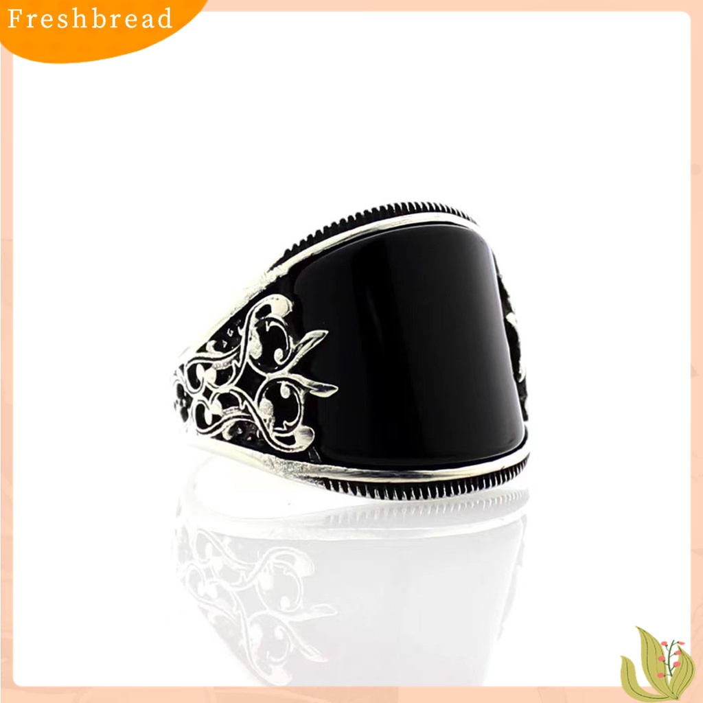 Terlaris Finger Ring Baking Varnish Reliefs Unisex Usage Flower Black Broadside Jewelry Ring for Decoration