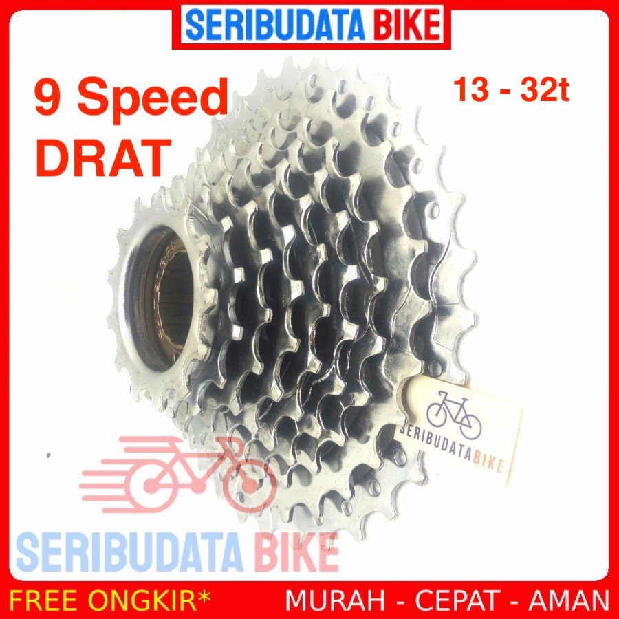 Sprocket drat ulir 8 dan 9 speed