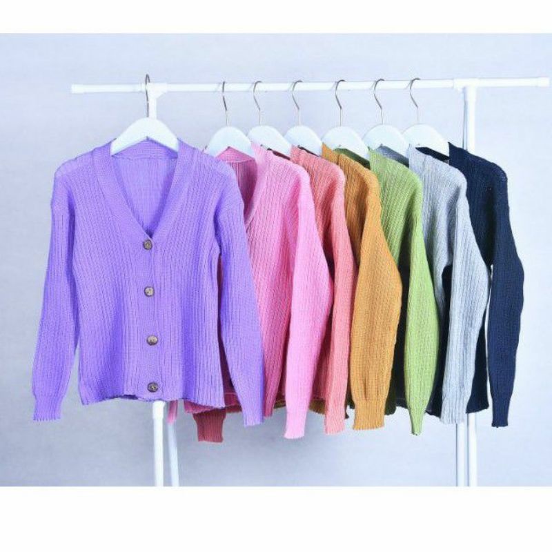 Cardigan Anak Rajut 2-3 Tahun KANCING BATOK cardigan rajut anak Cardigan Kardigan Rajut Anak unisex