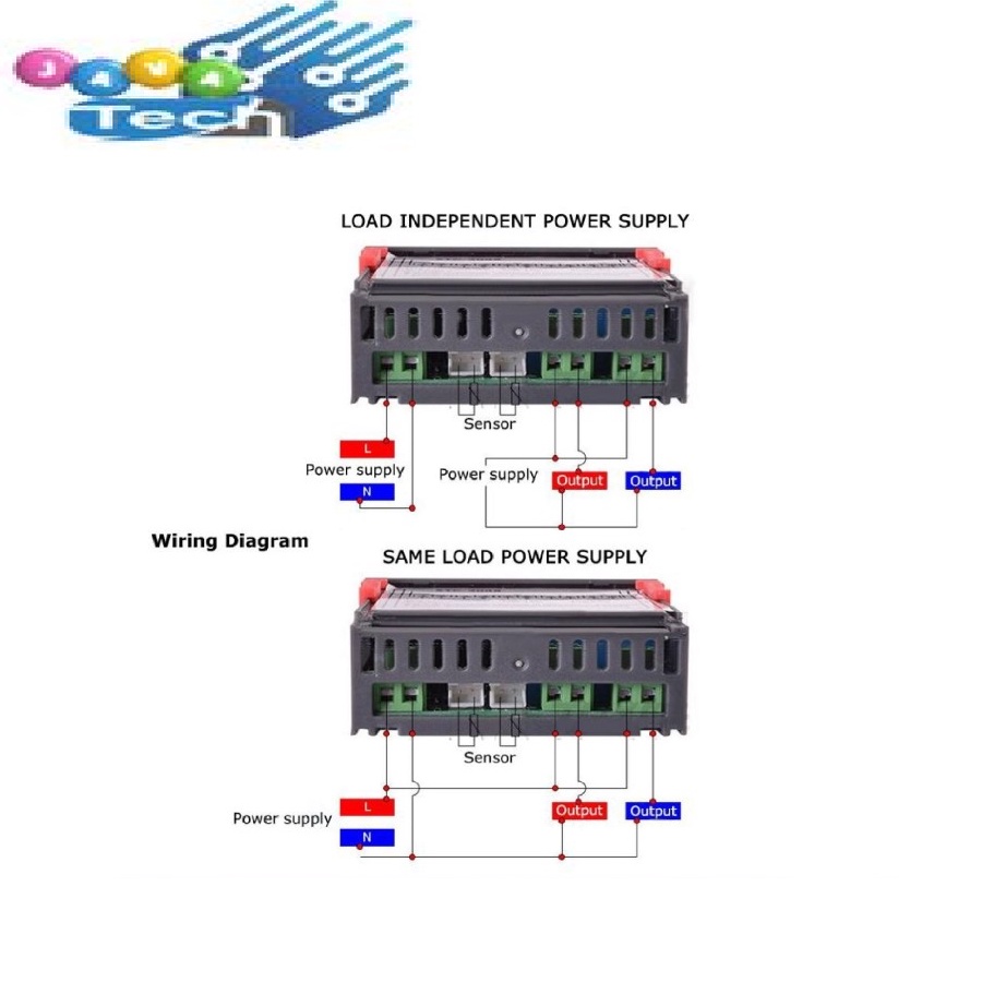 STC-3008 Termostat Digital 110V-220V AC 12V DC Dual Thermostat