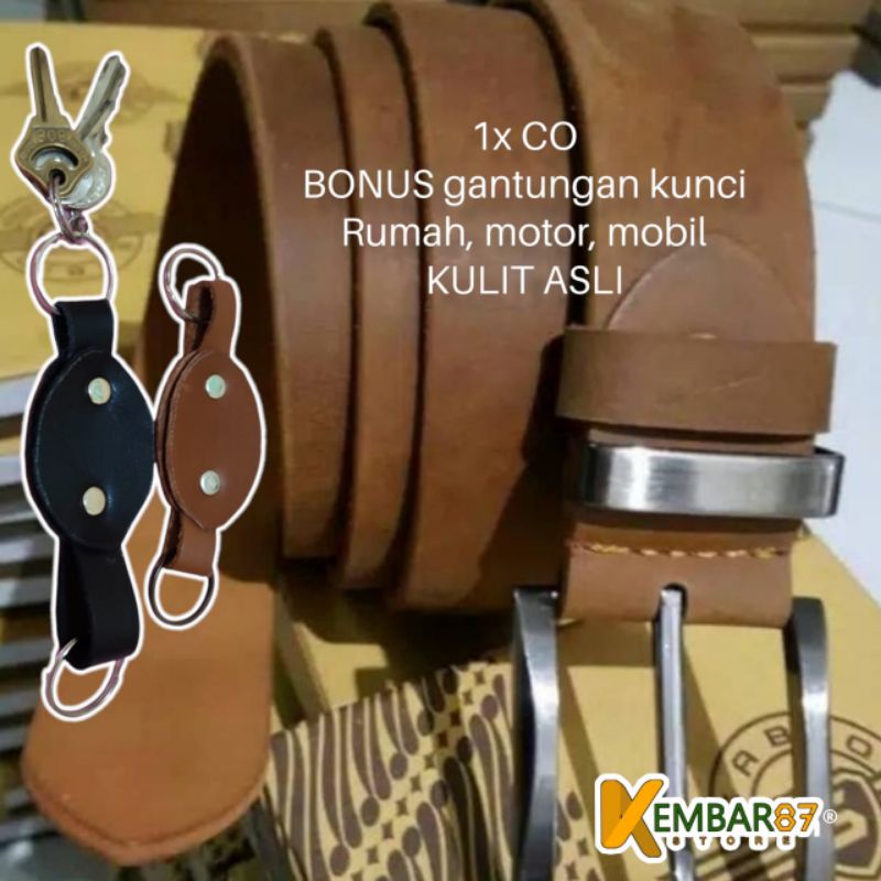 PROMO MUrAH IKAT PInGGANG KuLIT ASLI PrIA SATU LAPIS IMPORT UKURAN 150CM sapi JUMBO PANJANG BROWSER