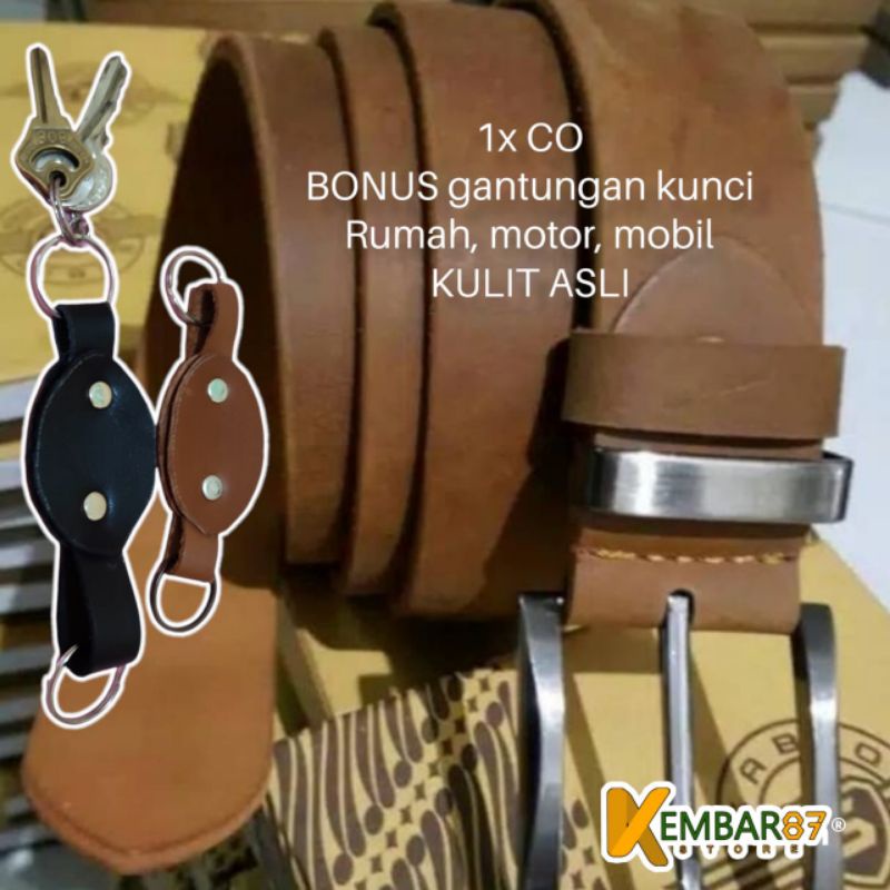 PROMO MUrAH IKAT PInGGANG KuLIT ASLI PrIA SATU LAPIS IMPORT UKURAN 150CM sapi JUMBO PANJANG BROWSER