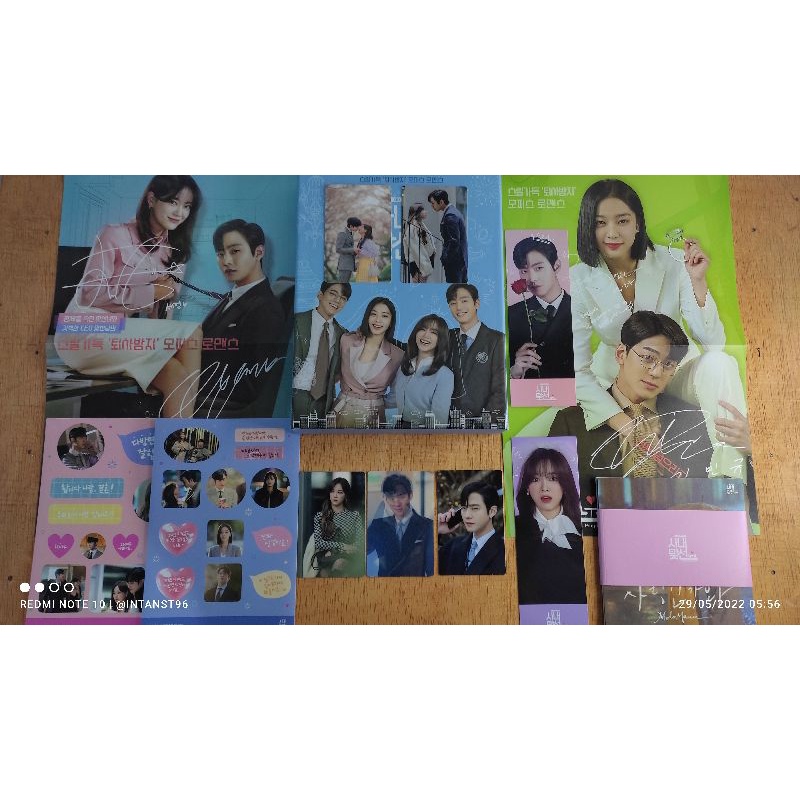 SHARING OST DRAMA BUSINESS PROPOSAL ALBUM PC KANG TAEMU SHIN HARI POSTER JIN YOUNGSEO CHA SEUNGHOON 