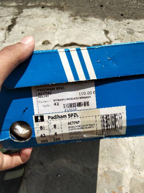 Adidas padiham navy original