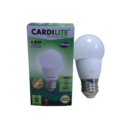 Lampu LED CARDILITE PRIME/ White/ Warm white/ Anti panas extra terang