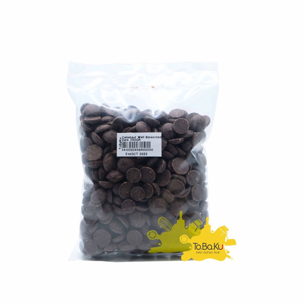 

Callebaut Well Balanched Dark 250gr (Kemasan Repack)