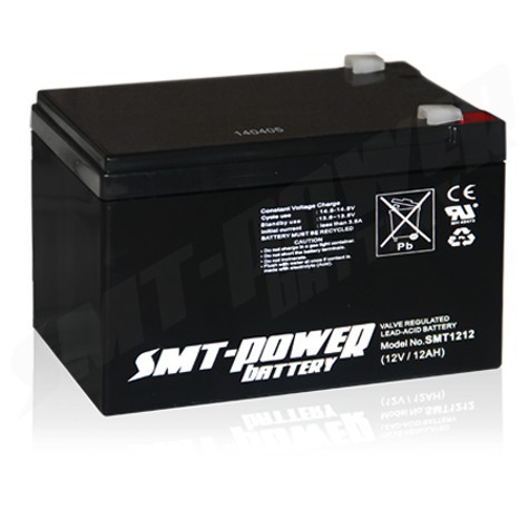 Baterai SMT-Power 12 Volt 12 Ah SMT1212 / Aki Kering UPS 12V Battery Samoto 12 v 12Ah