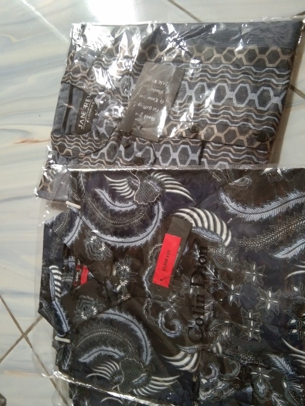 Kemeja Batik Slimfit Pria Premium