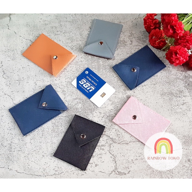 Dompet Album Emas Logam Mulia LM Antam Card Holder Minigold Ubs MiniEmas Kartu Credit Card Amplop Ka