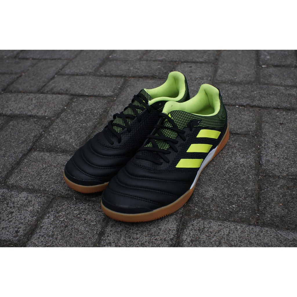 Sepatu Futsal Adidas Copa 19.3 IN Sala Black/Yellow Original