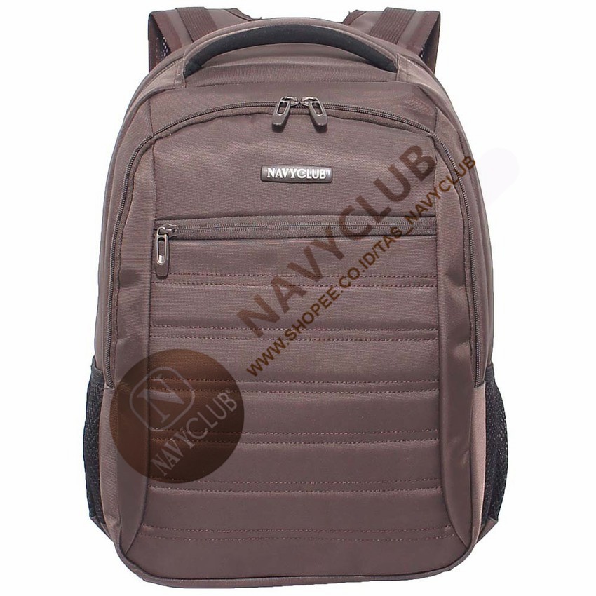 Tas Ransel Laptop/Travel/Sekolah Navy Club 5829 - Brown